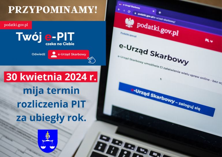 Przypominamy - rozlicz swój PIT!